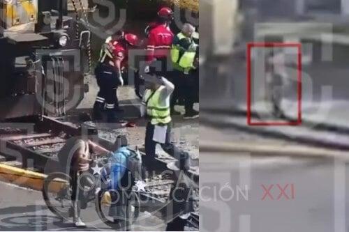 Video: Lo atropella el tren en Toluca ¡Y sobrevive!
